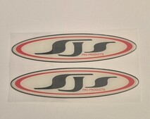 SJS Small Oval Sticker