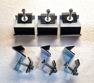 Workstyle Z Style Clamps Washers and Nuts (x6)