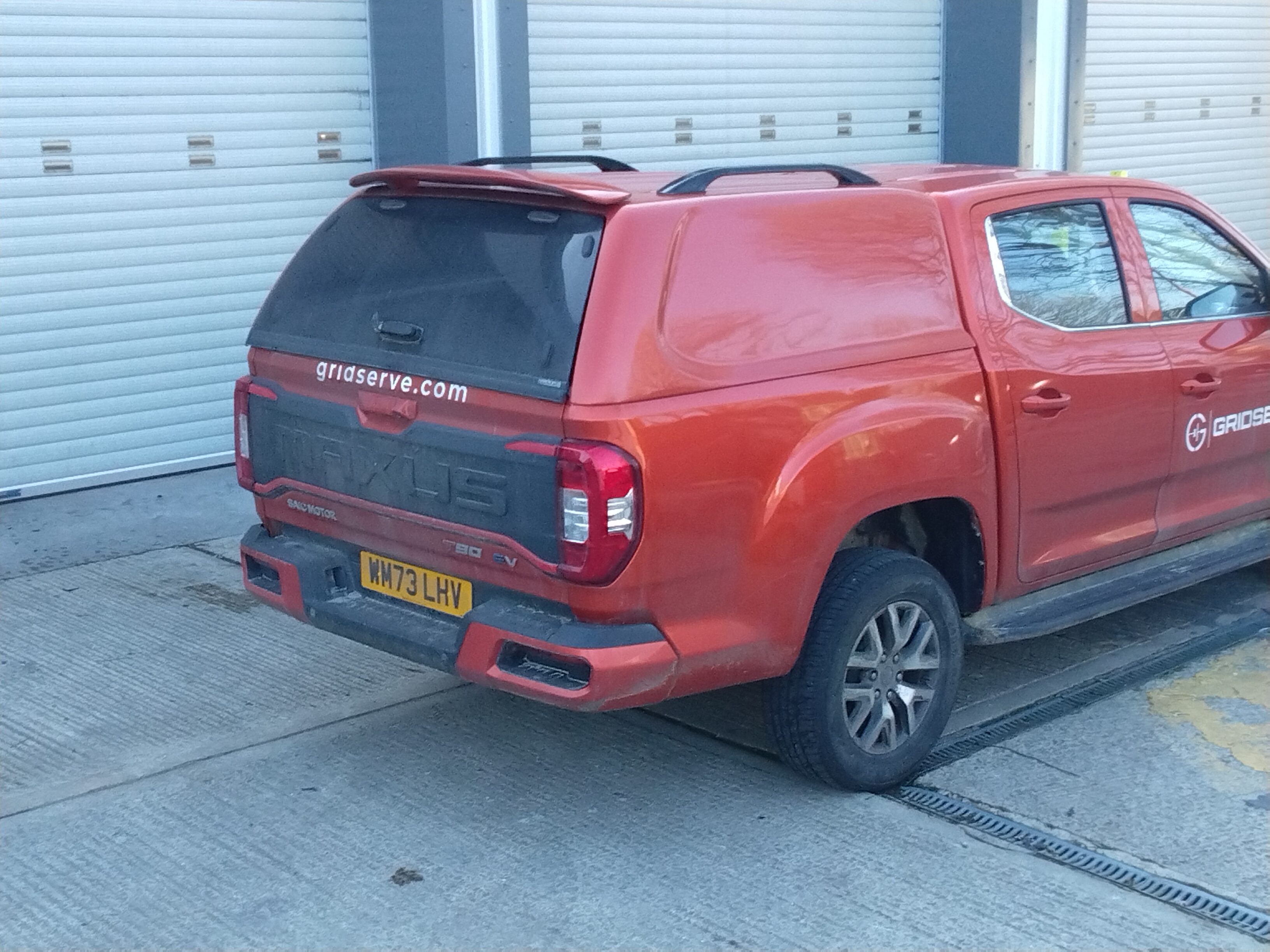 Used SJS Solid Sided Hardtop for Maxus T60/T90EV (2022-ON) C003 Orange  Double Cab