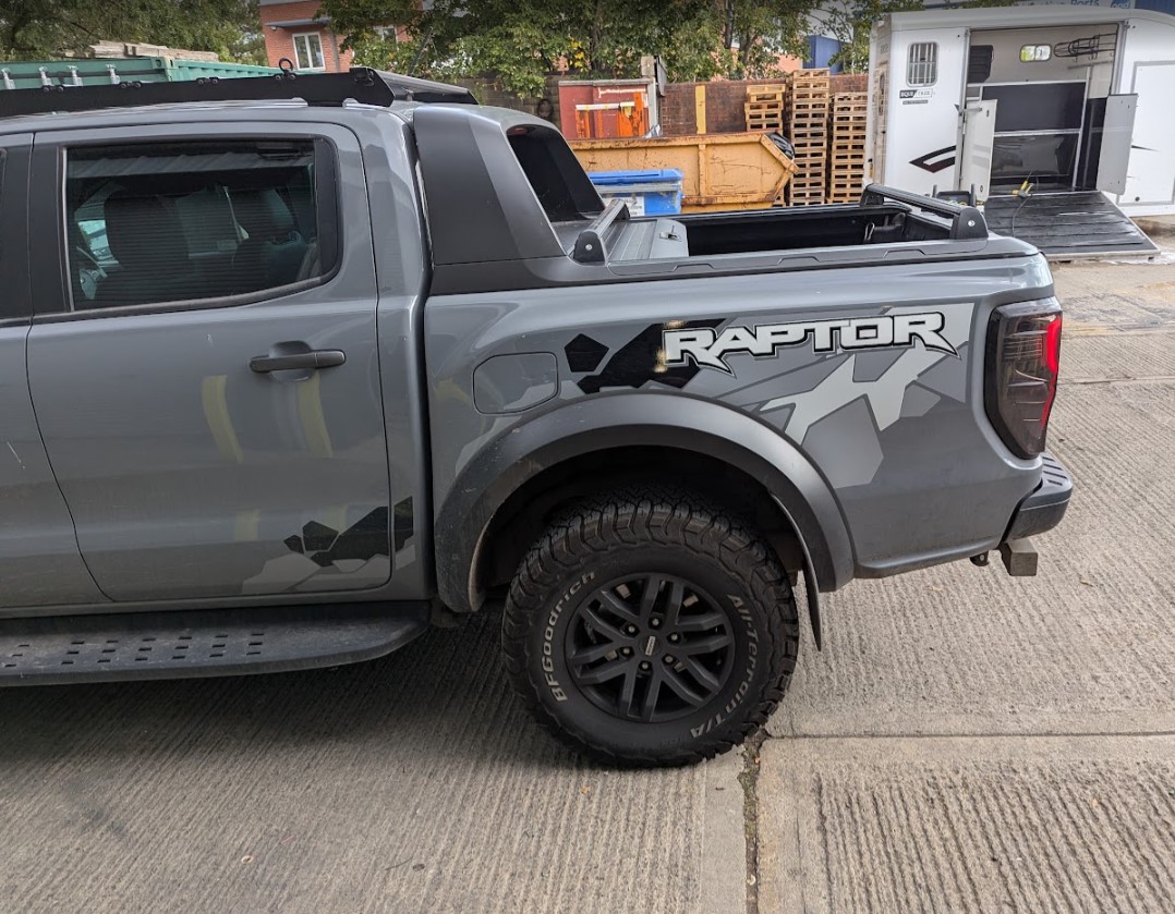 Used Mountain Top for Ford Ranger  MK5-MK7 (12-23) Double Cab with Luggage Bars