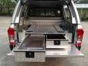Ford Ranger MK4 (2009-2012) Low Chequer Plate Tray Bins