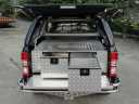 Toyota Hilux MK11 / Rocco ( 2020-ON) Chequer Plate Tray Bins