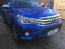 Toyota Hilux MK11 (20-ON) Headlight covers - CHROME Double Cab