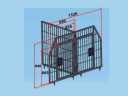 Toyota Hilux MK11 / Rocco ( 2020-ON) Lockable Dog Cage