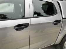 Isuzu D-Max MK6 (21-24) Door handle inserts - BLACK Double Cab
