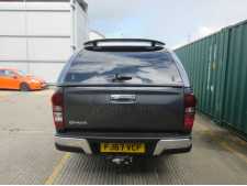 Ex-Demo SJS Solid Sided – Isuzu D-Max 2012-21 Double Cab – Grey 554