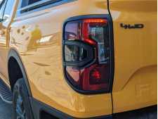 Ford Ranger MK8 (2023-ON) Taillight covers – BLACK (Led Light) Double Cab