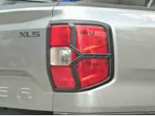 Ford Ranger MK8 (23-ON) Taillight covers - BLACK (Standard Filament Lights) Double Cab
