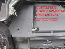 Chevrolet Colorado MK3 (2012-ON) Single Lockable Dog Cage compatible with Low Tray Bins