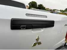 Mitsubishi L200 MK8 Series 6 (2019-22) Tailgate handle cover - BLACK Double Cab