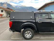 Nissan NP300 RockAlu Aluminium Hardtop Canopy Double Cab with Central Locking