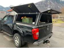 Nissan NP300 RockAlu Aluminium Hardtop Canopy Double Cab with Central Locking