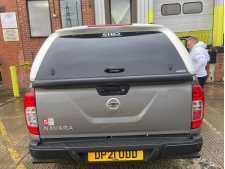 USED EKO Plus Canopy – Nissan Navara NP300 D/C – Storm White QAB