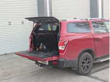 Used Carryboy S6 Canopy for  Ssangyong-KGM Musso Short Bed MK2 (19-ON) Double Cab  Indian Red