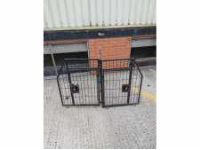 Used Dog Cage for  Double Cab  135 cm wide 90cm Deep 85cm Tall, 2 keys