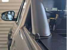 Ford Ranger MK5 (12-16) Black Single Hoop 70mm Roll Bar