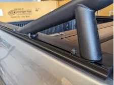 Toyota Hilux MK11  (2020-ON) Black Single Hoop 70mm Roll Bar