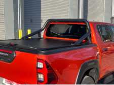 Ford Ranger MK6 (16-19) Black Single Hoop 70mm Roll Bar