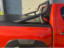 Toyota Hilux MK10  (2018-2020) Black Single Hoop 70mm Roll Bar
