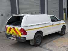 Toyota Hilux MK10  (18-20) SJS Solid Sided Hardtop Single Cab  With Central Locking