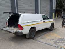 Toyota Hilux MK10  (18-20) SJS Solid Sided Hardtop Single Cab  With Central Locking
