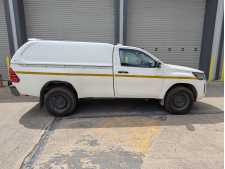 Toyota Hilux MK10  (18-20) SJS Solid Sided Hardtop Single Cab  With Central Locking