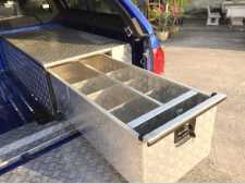 Aluminium Chequer Plate Drawer Dividers (High Tray Bins / Drawers Systems)