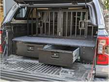 Low Lockable Dog Cage Compatible With Tray Bins