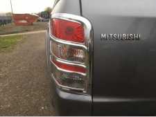 Fiat Fullback Taillight covers - CHROME Double Cab