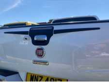 Fiat Fullback Tailgate handle cover - BLACK Double Cab