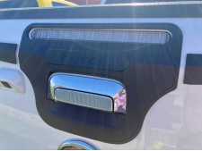 Fiat Fullback Tailgate handle cover - BLACK Double Cab