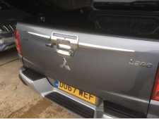 Fiat Fullback Tailgate handle cover - Chrome Double Cab
