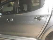Fiat Fullback Door handle inserts - CHROME Double Cab