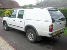 Ford Ranger MK2 (2003-2006) SJS Solid Sided Hardtop Double Cab  With Central Locking