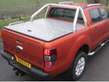 Ford Ranger MK5 (2012-2016) Aluminium Tonneau Covers With Sport Bar