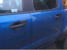 Ford Ranger T6 Door handle inserts - BLACK Double Cab