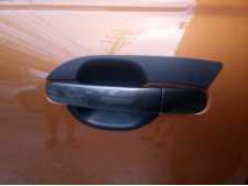 Ford Ranger T6 Door handle inserts - BLACK Double Cab