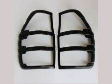 Isuzu D-Max MK6 (21-ON) Taillight covers - BLACK Double Cab