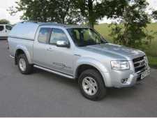 Ford Ranger MK4 (2009-2012) SJS Solid Sided Hardtop King / Extra Cab  With Central Locking