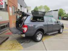 Ford Ranger MK7 (2019-23) SJS Side Opening Hardtop Extra Cab   With Central Locking