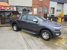 Ford Ranger MK7 (2019-23) SJS Side Opening Hardtop Extra Cab   With Central Locking