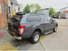 Ford Ranger MK7 (2019-23) SJS Side Opening Hardtop Extra Cab   With Central Locking