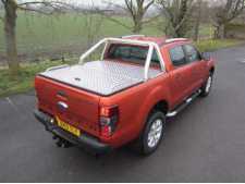 Ford Ranger MK4 (2009-2012) Aluminium Tonneau Cover With Sport Bar