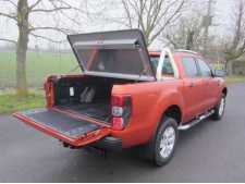 Ford Ranger MK4 (2009-2012) Aluminium Tonneau Cover With Sport Bar