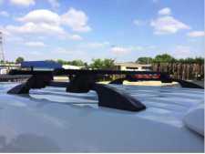 Pair of fully assembled steel roof bars / cross bars
