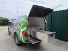 Mazda BT-50 (2012-ON) - Chequer Plate Tray Bins / Drawers Systems
