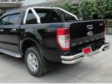 Mazda BT-50 (2012-ON) - Single Hoop Roll Bar 76mm Stainless Steel