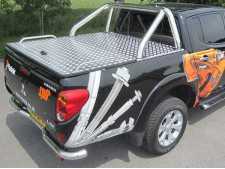 Mitsubishi L200 MK6 LB Series 4 (2009-2015) Aluminium Tonneau Covers With Sport Bar