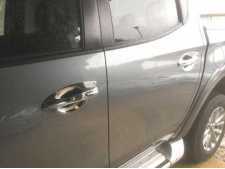 Mitsubishi L200 MK7 Series 5 (2015-2019) Door handle inserts - CHROME Double Cab