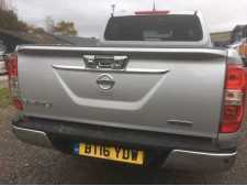 Nissan Navara NP300 (16-22) Tailgate handle cover - CHROME Double Cab